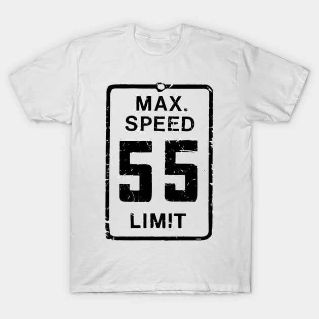 55 Speed Limit T-Shirt by MrsDagger